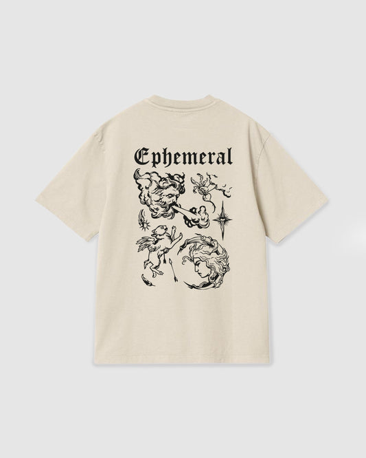 Oversized T Shirt Ephemeral Vanilla