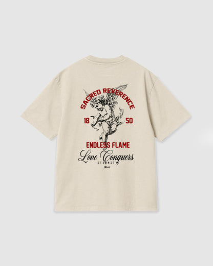 Oversized T Shirt Reverence Black Vanilla