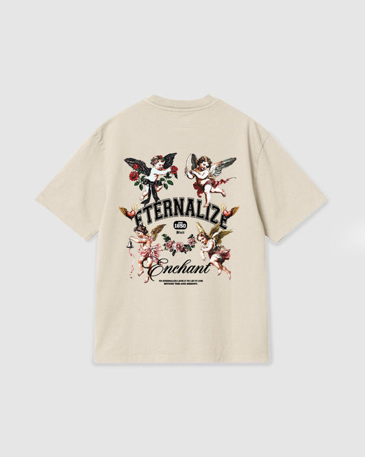 Oversized T Shirt Eternalize Vanilla