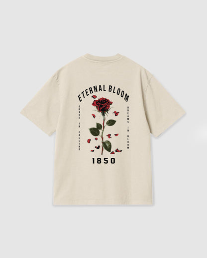Oversized T Shirt Eternal Bloom Vanilla