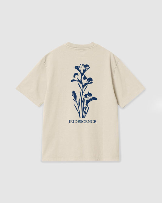 Oversized T Shirt Iridescence Vanilla