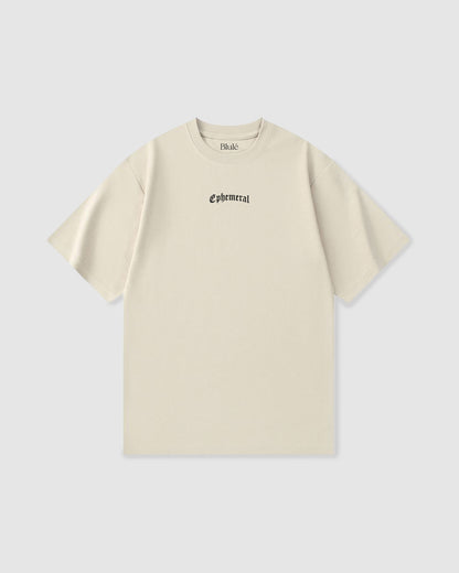 Oversized T Shirt Ephemeral Vanilla