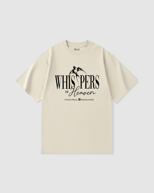 Oversized T Shirt Whispers Vanilla