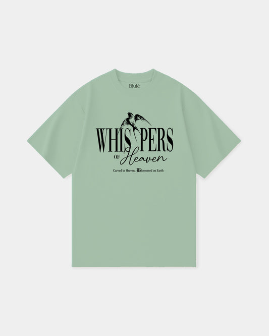 Oversized T Shirt Whispers Light Green