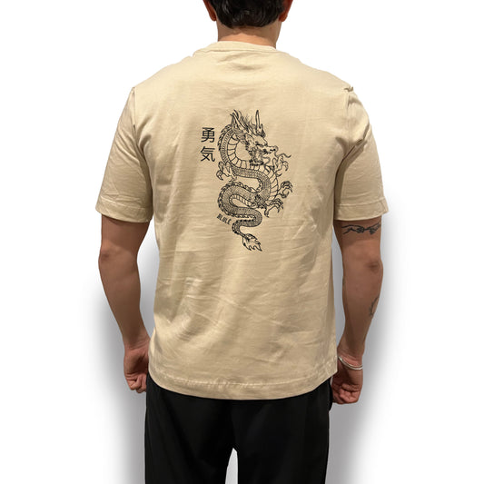 Camiseta Regular Fit Unisex Dragon Nude