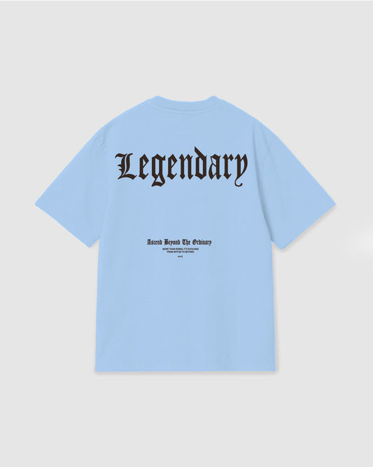 Oversized T Shirt Legendary Sky Blue