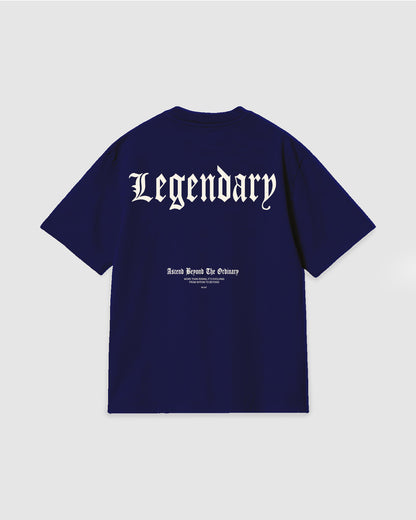 Oversized T Shirt Legendary Blue Navy