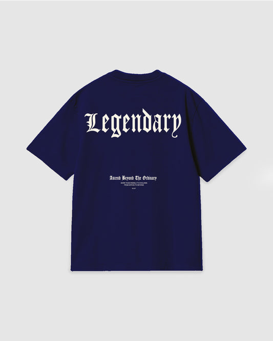 Oversized T Shirt Legendary Blue Navy