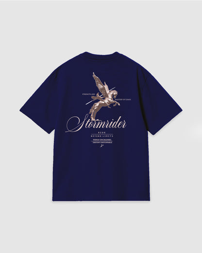 Oversized T Shirt Stormrider Blue Navy