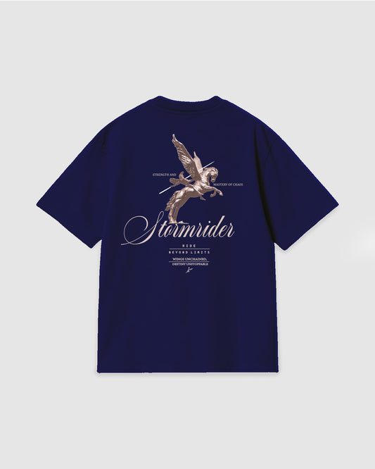 Oversized T Shirt Stormrider Blue Navy