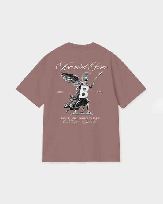 Oversized T Shirt Ascended Force Mocca