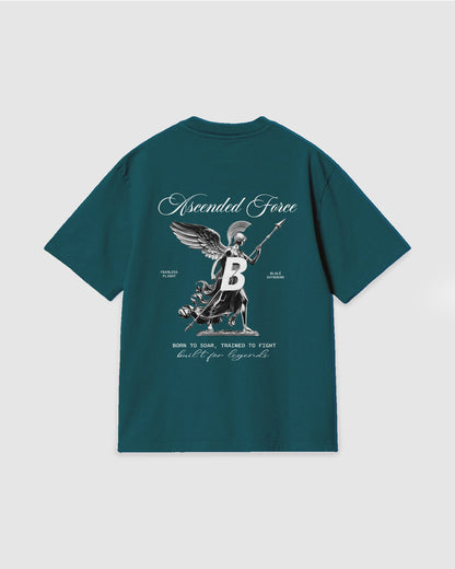 Oversized T Shirt Ascended Force Dark Green
