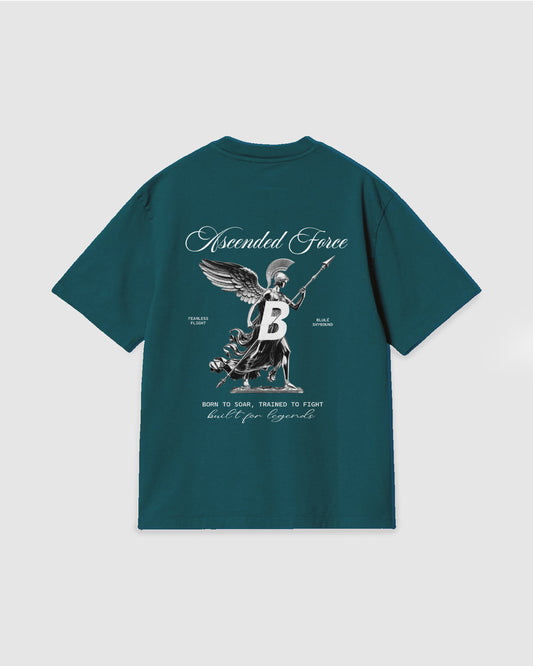 Oversized T Shirt Ascended Force Dark Green