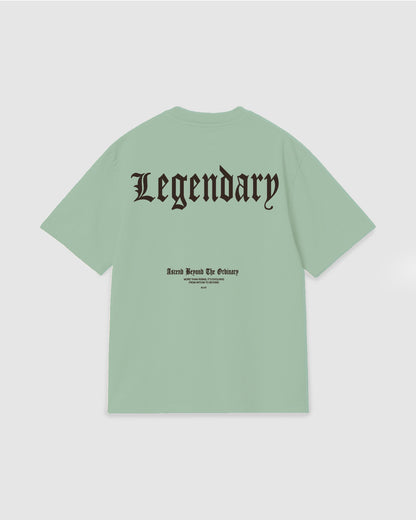 Oversized T Shirt Legendary Light Green