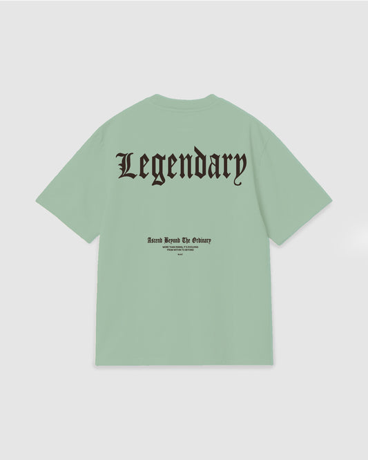Oversized T Shirt Legendary Light Green