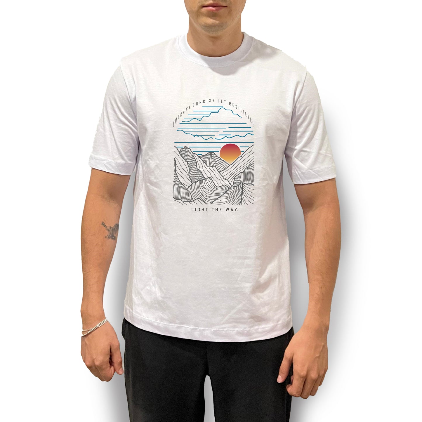 Camiseta Unisex Regular Fit Sunrise Blanco