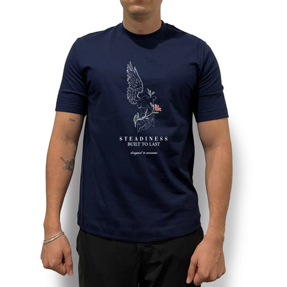 Camiseta Regular Fit Unisex La Victoria Azul Navy