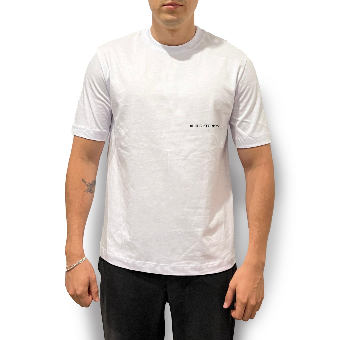 Camiseta Unisex Regular Fit Blule Studios Blanco