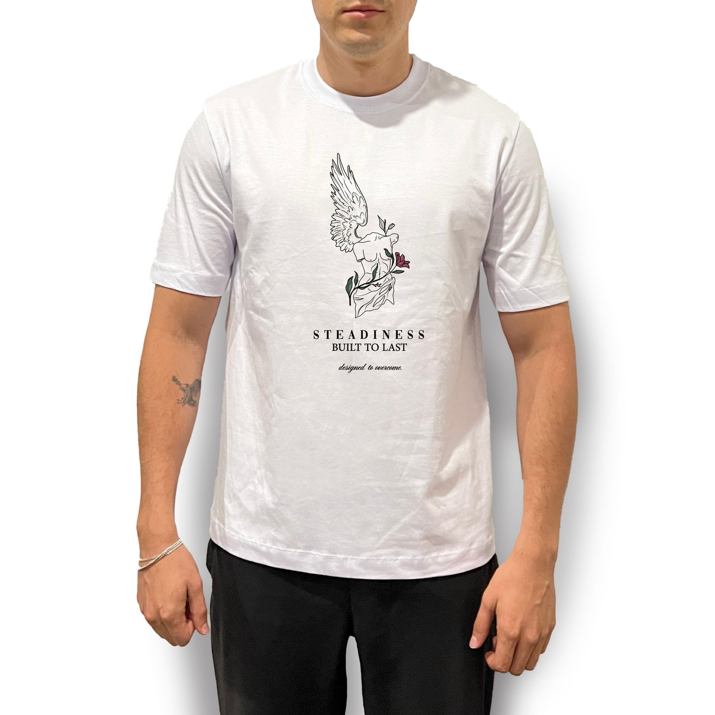 Camiseta Regular Fit Unisex La Victoria Blanco