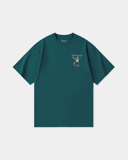 Oversized T Shirt Ascended Force Dark Green