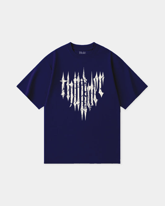 Oversized T Shirt Thunder Blue Navy