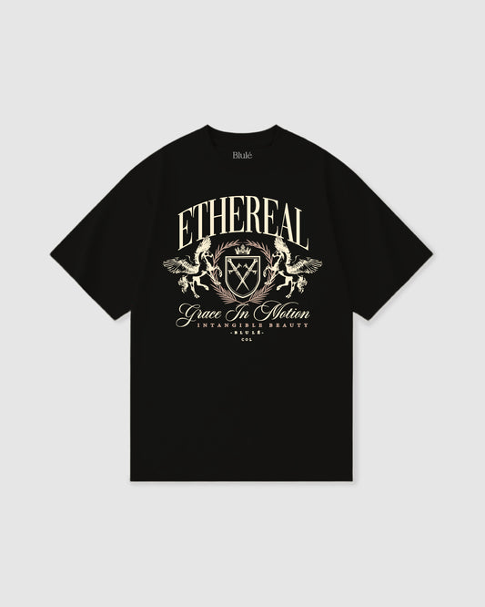 Oversized T Shirt Ethereal Black