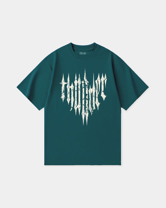 Oversized T Shirt Thunder Dark Green