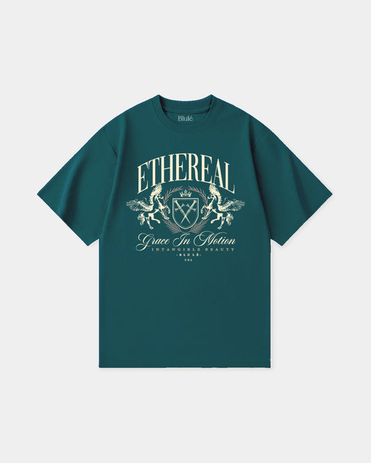 Oversized T Shirt Ethereal Dark Green
