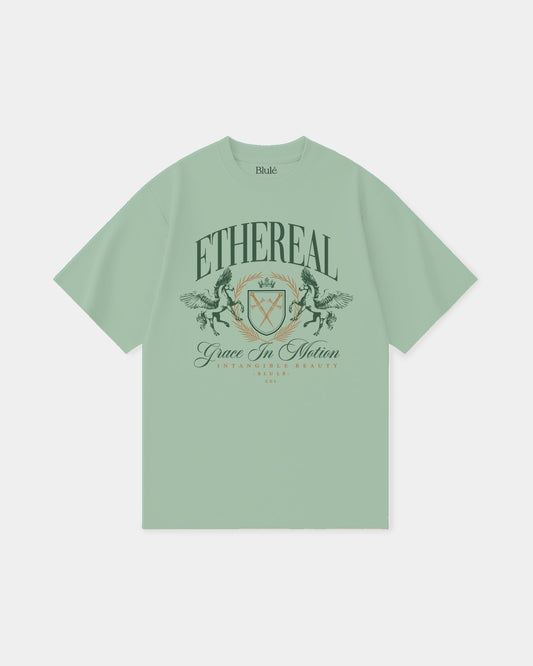 Oversized T Shirt Ethereal Light Green