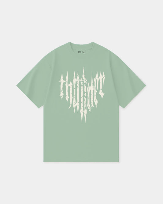 Oversized T Shirt Thunder Light Green
