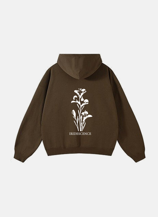 Iridescence Hoodie Brown