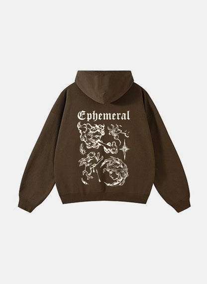 Ephemeral Hoodie Brown