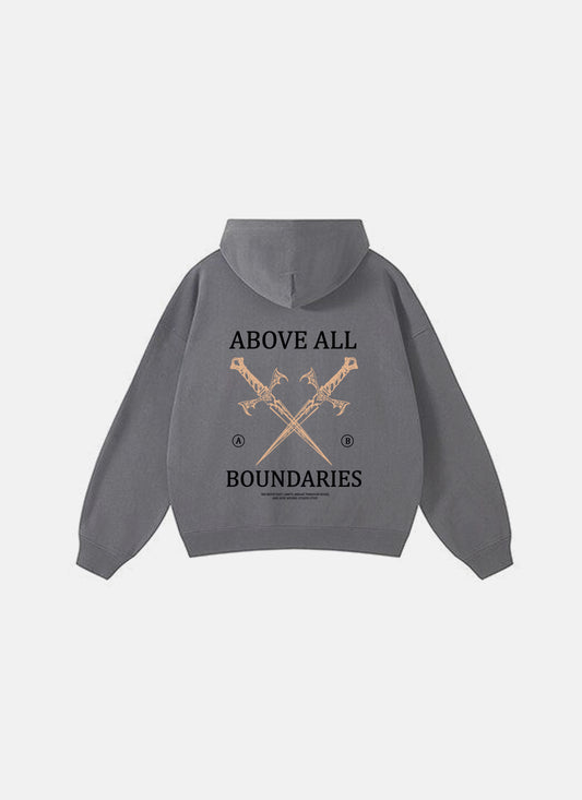 Boundaries Hoodie Grey