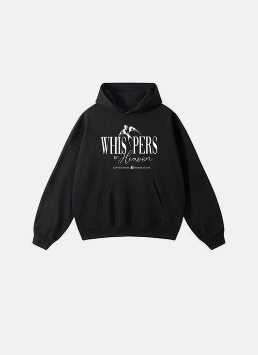 Whispers Hoodie Black