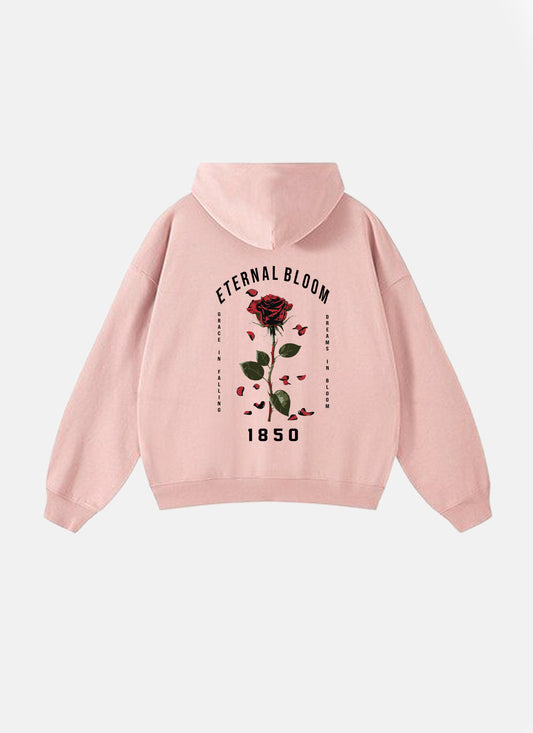 Eternal Bloom Hoodie Rose