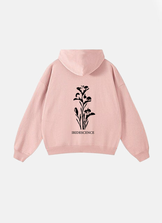 Iridescence Hoodie Rose