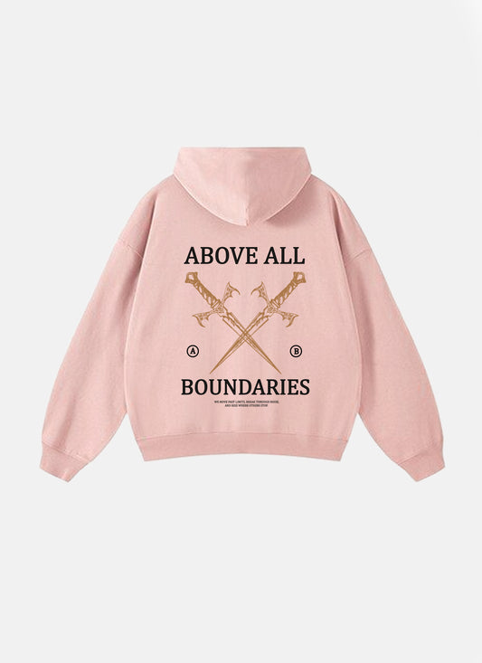 Boundaries Hoodie Rose