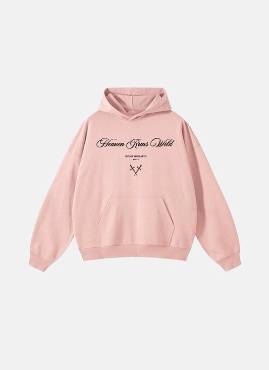 Heaven Runs Wild Hoodie Rose