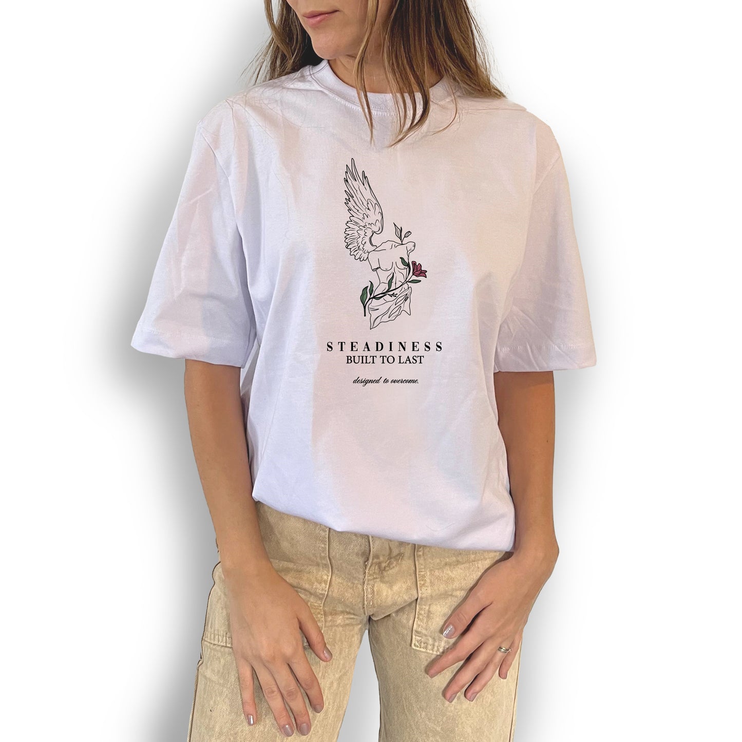 Camiseta Regular Fit Unisex La Victoria Blanco