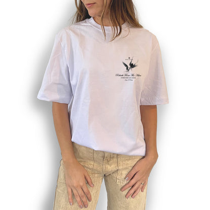 Camiseta Unisex Regular Fit Ashes Blanco