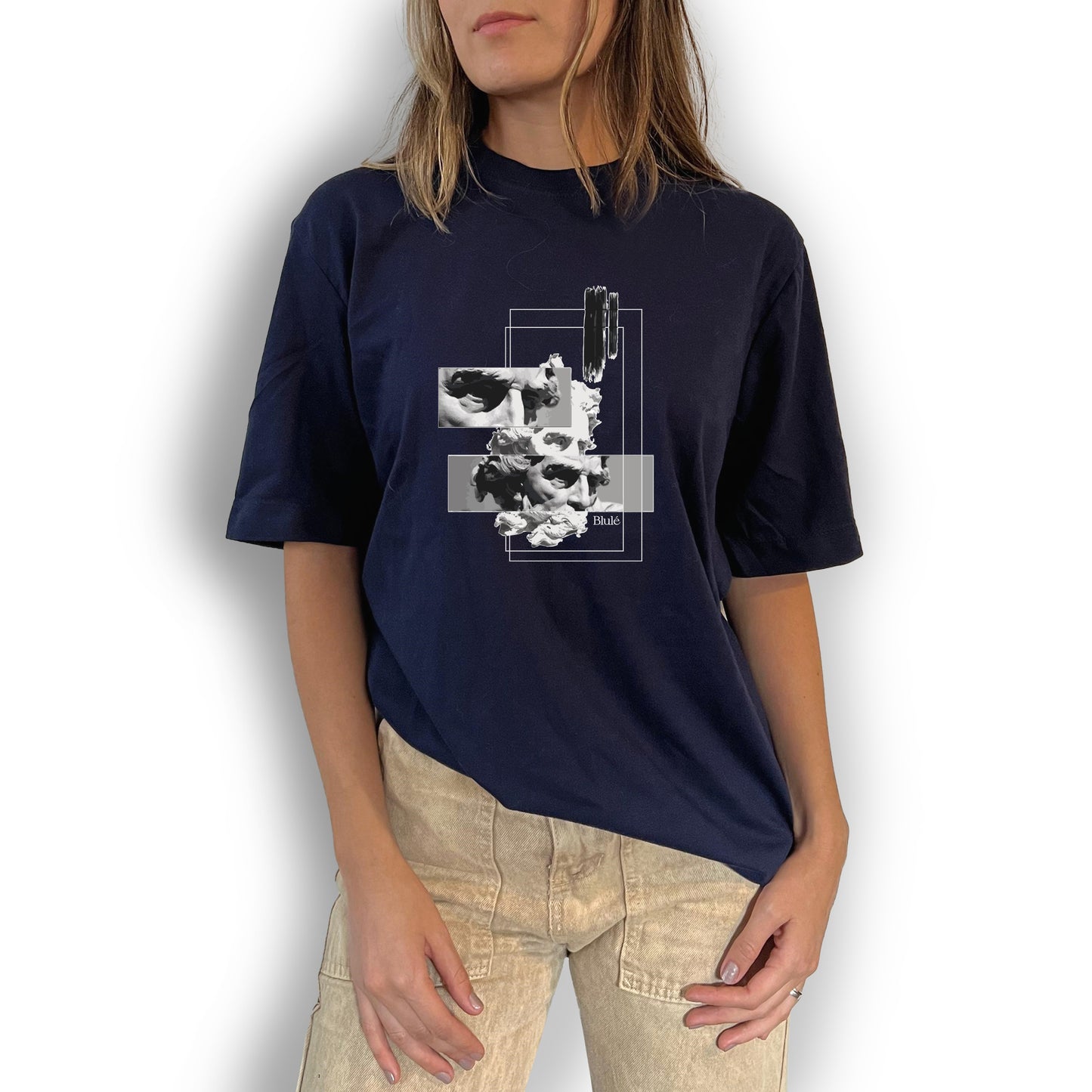 Camiseta Unisex Regular Fit Zeus Azul Navy