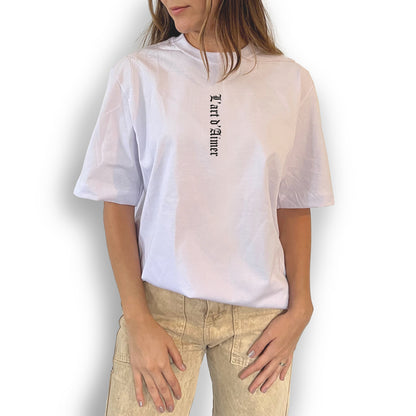 Camiseta Regular Fit Unisex L'art Blanco