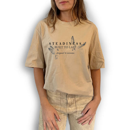 Camiseta Unisex Regular Fit Steadiness Nude