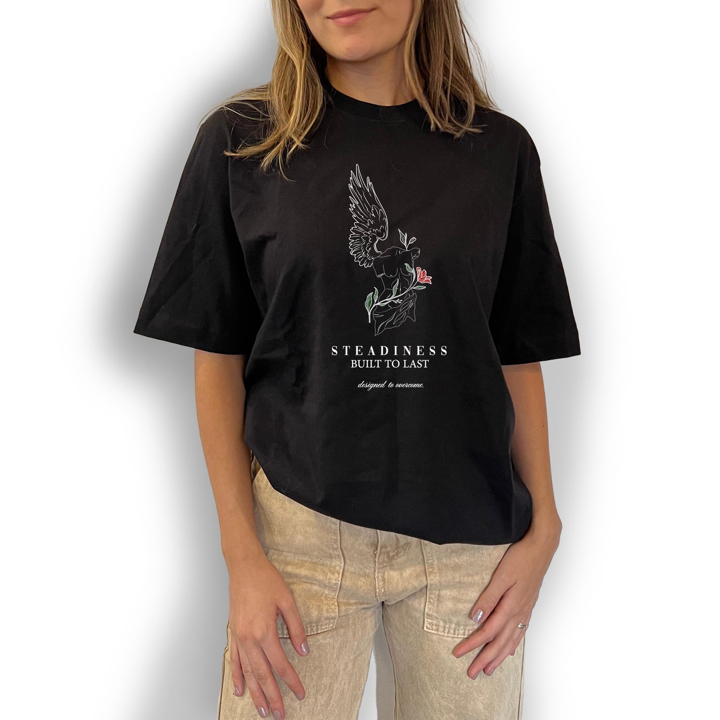 Camiseta Regular Fit Unisex La Victoria Negro