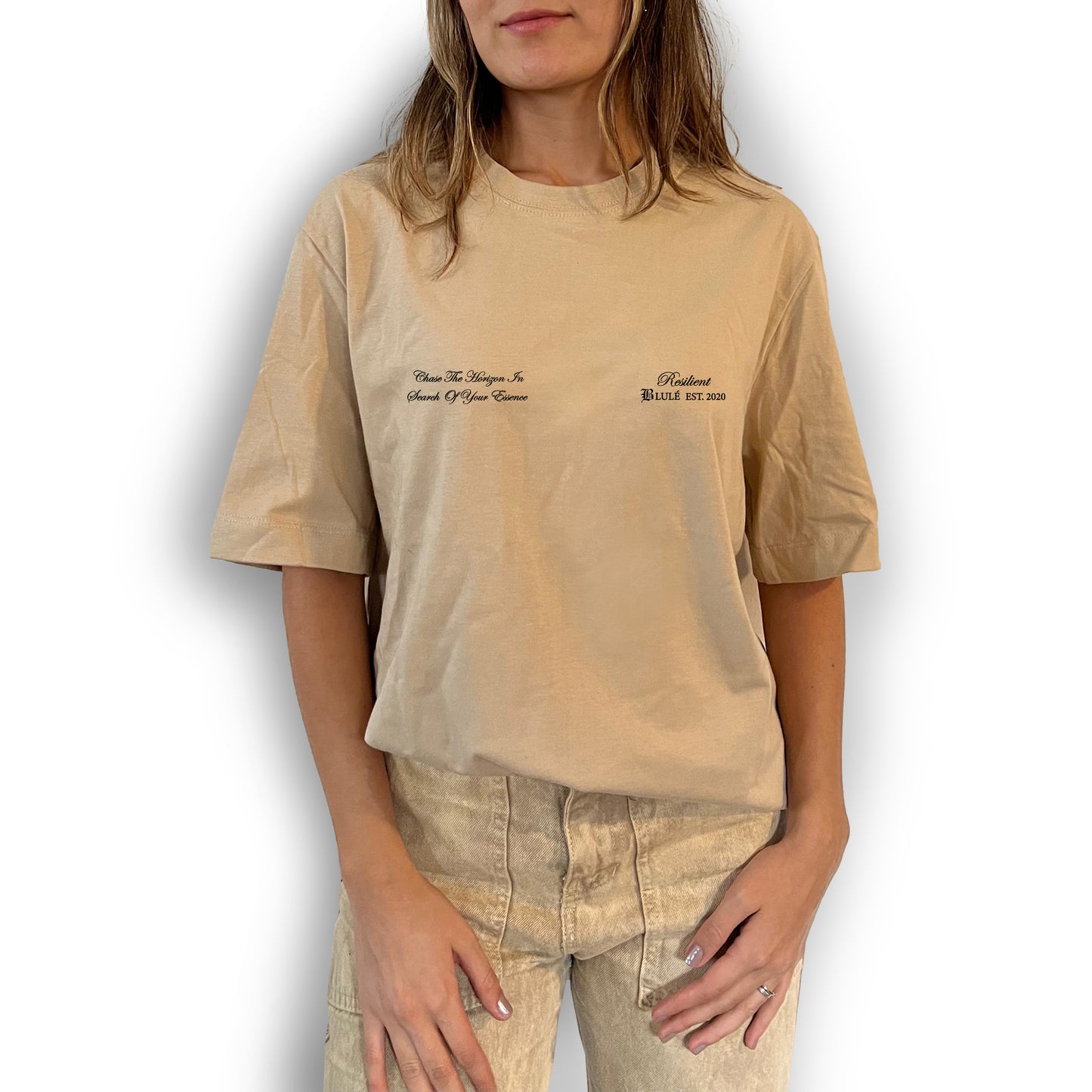 Camiseta Regular Fit Unisex Horizon Nude