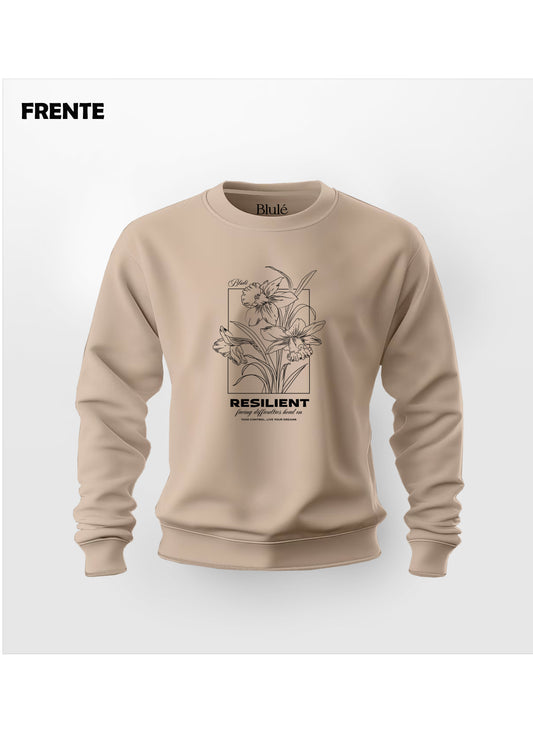 Crewneck Unisex Regular Fit Lirio Nude