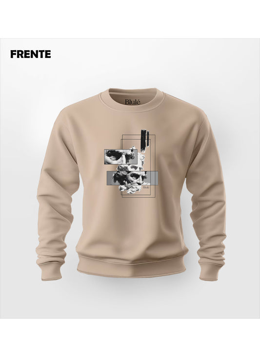 Crewneck Unisex Regular Fit Zeus Nude