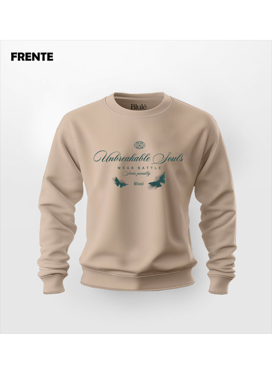 Crewneck Unisex Regular Fit Souls Nude