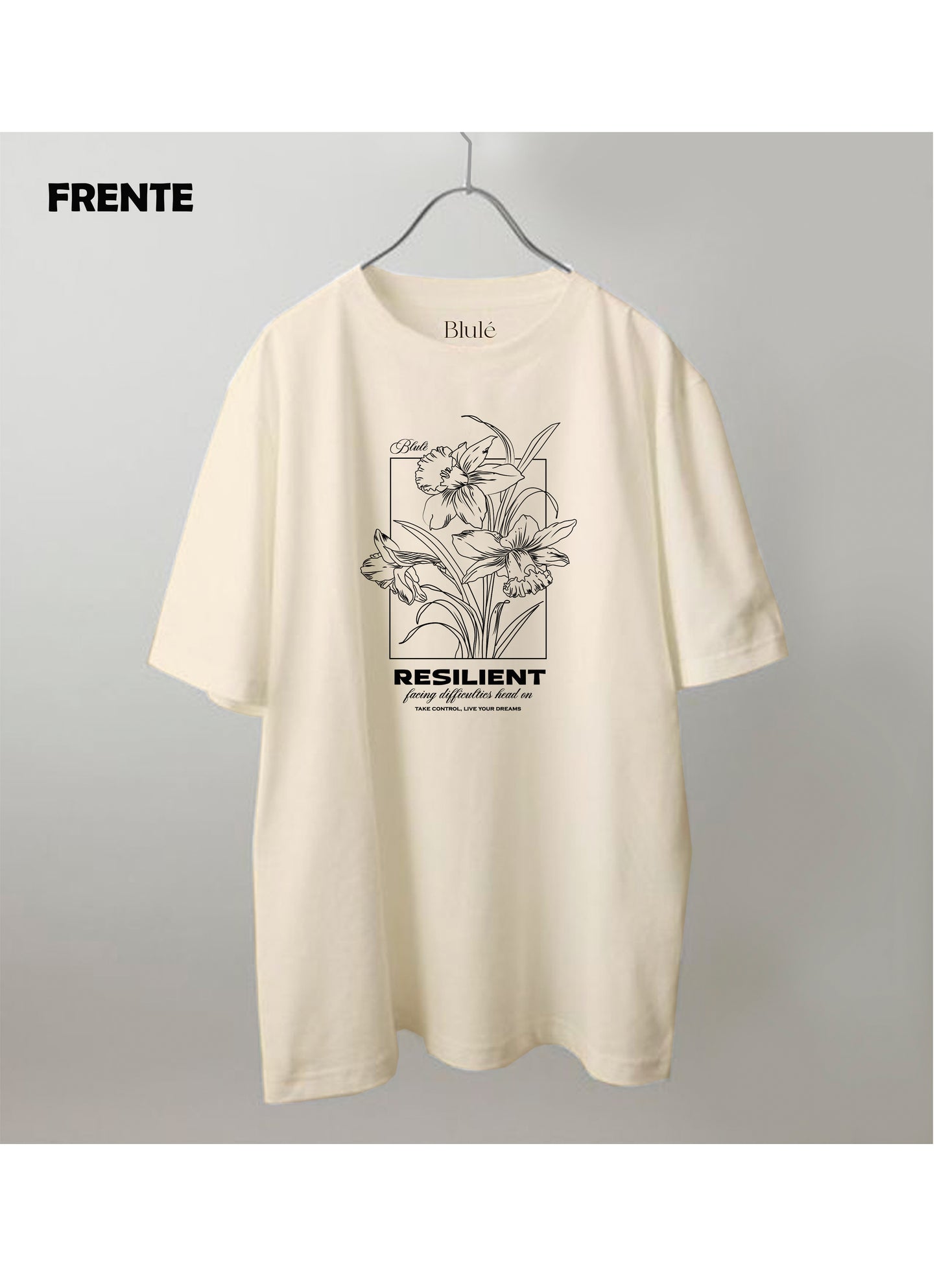 Camiseta Oversized Premium Unisex Lirio