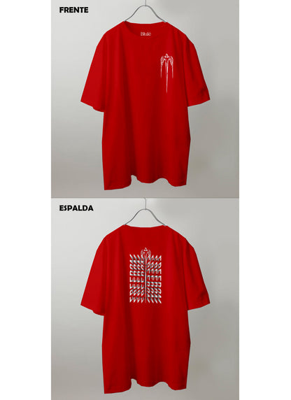 Imagen Camiseta Oversized Premium Unisex Freedom Rojo Malboro